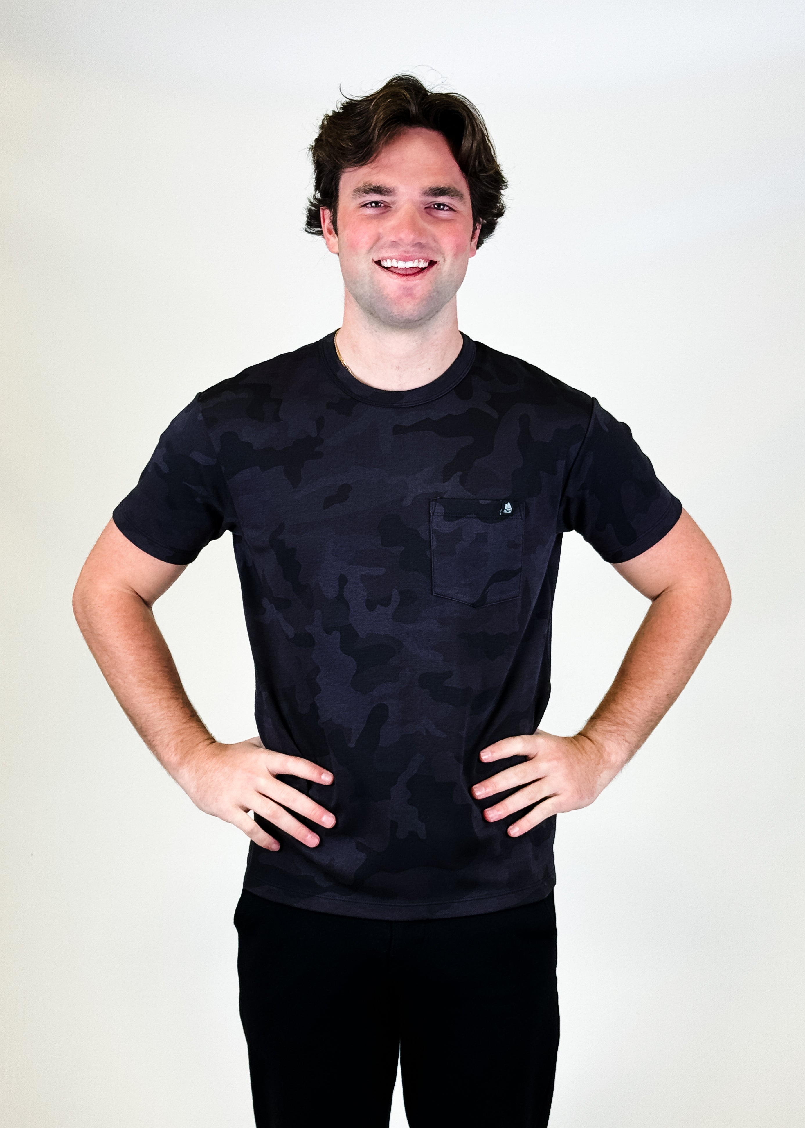 Men's Camo Interlock PKT Tee