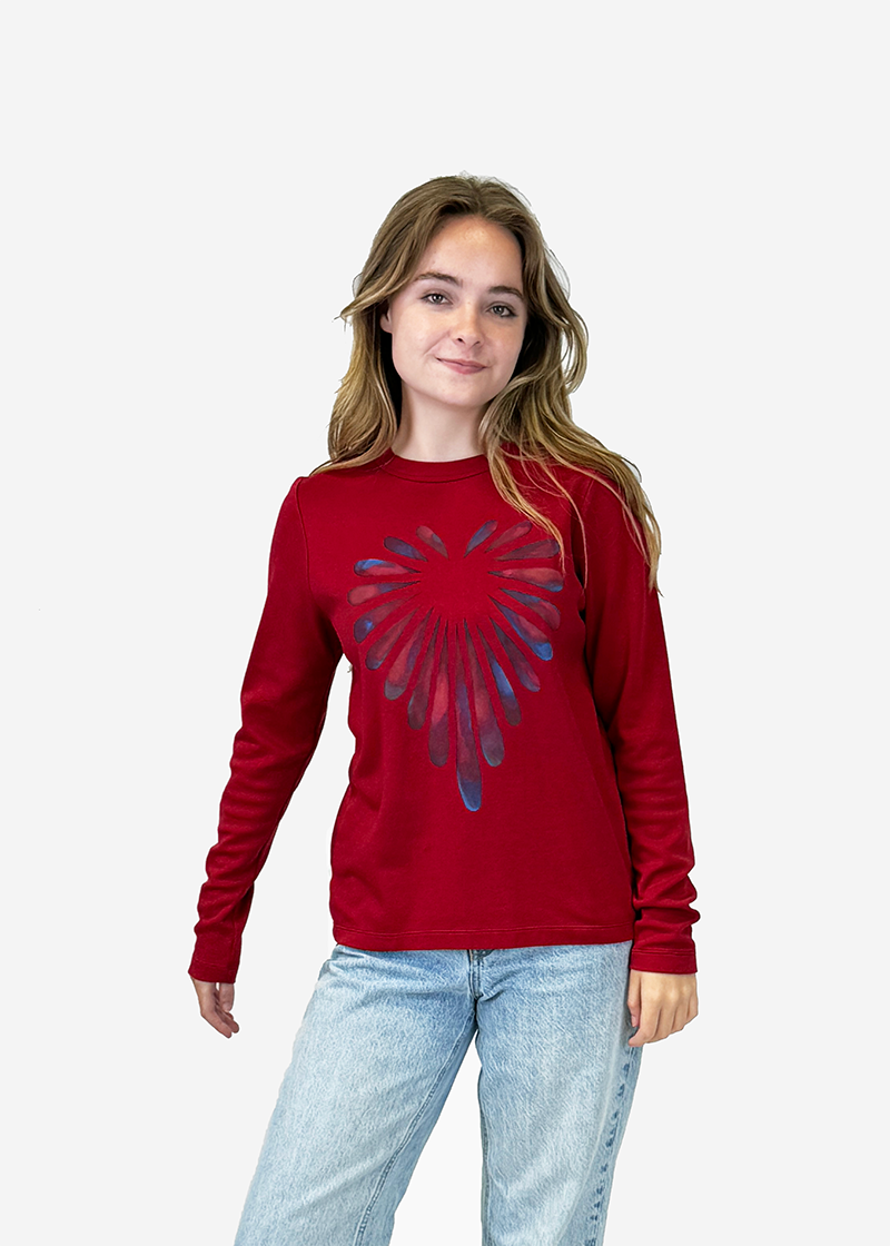 Women's Graphic Interlock Long Sleeve STCH Tee