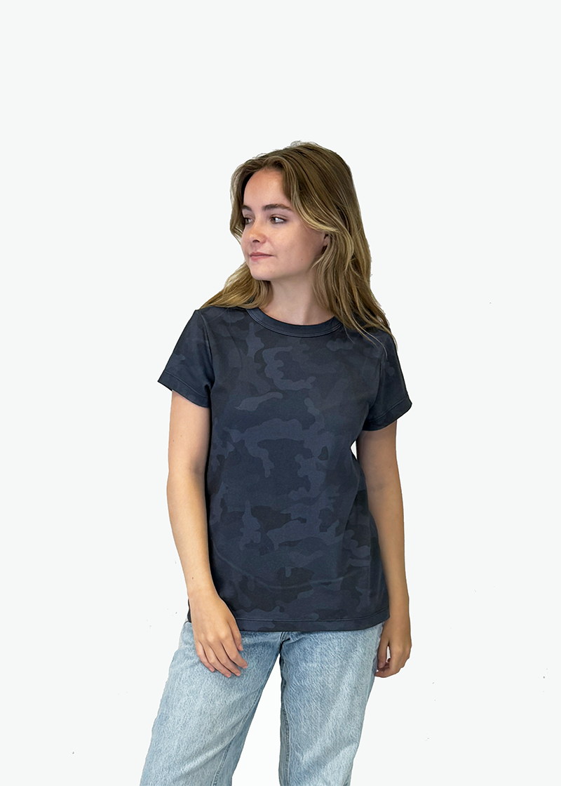 Women's Printed Interlock STCH Tee